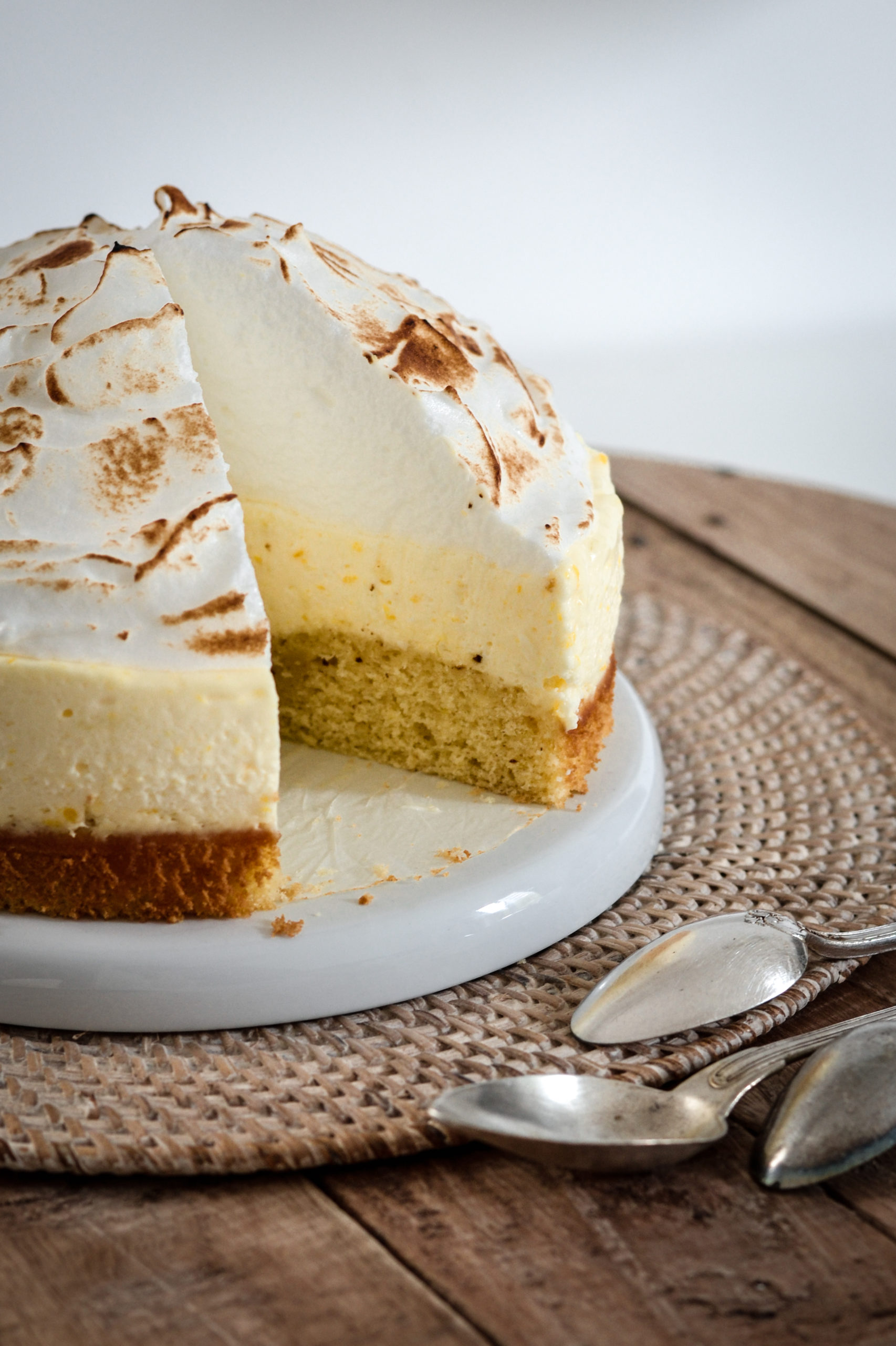 Gâteau nuage au citron meringué Gâteaux Mauricette French Food