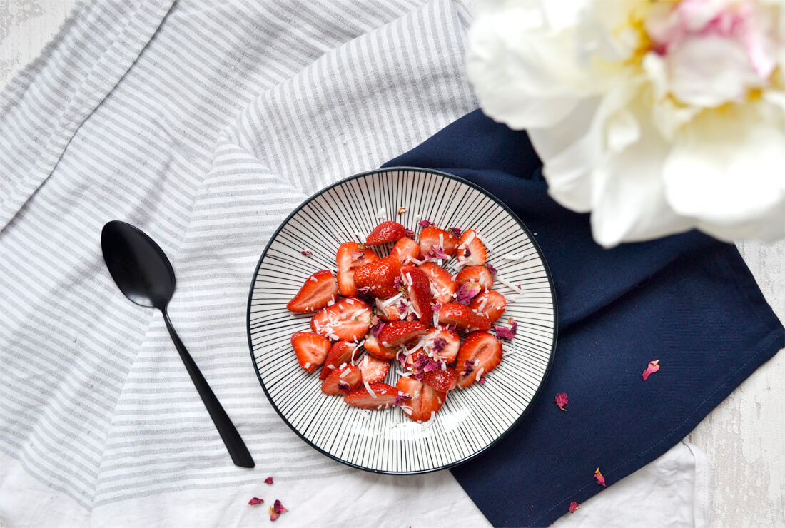 Dessert facile aux fraises