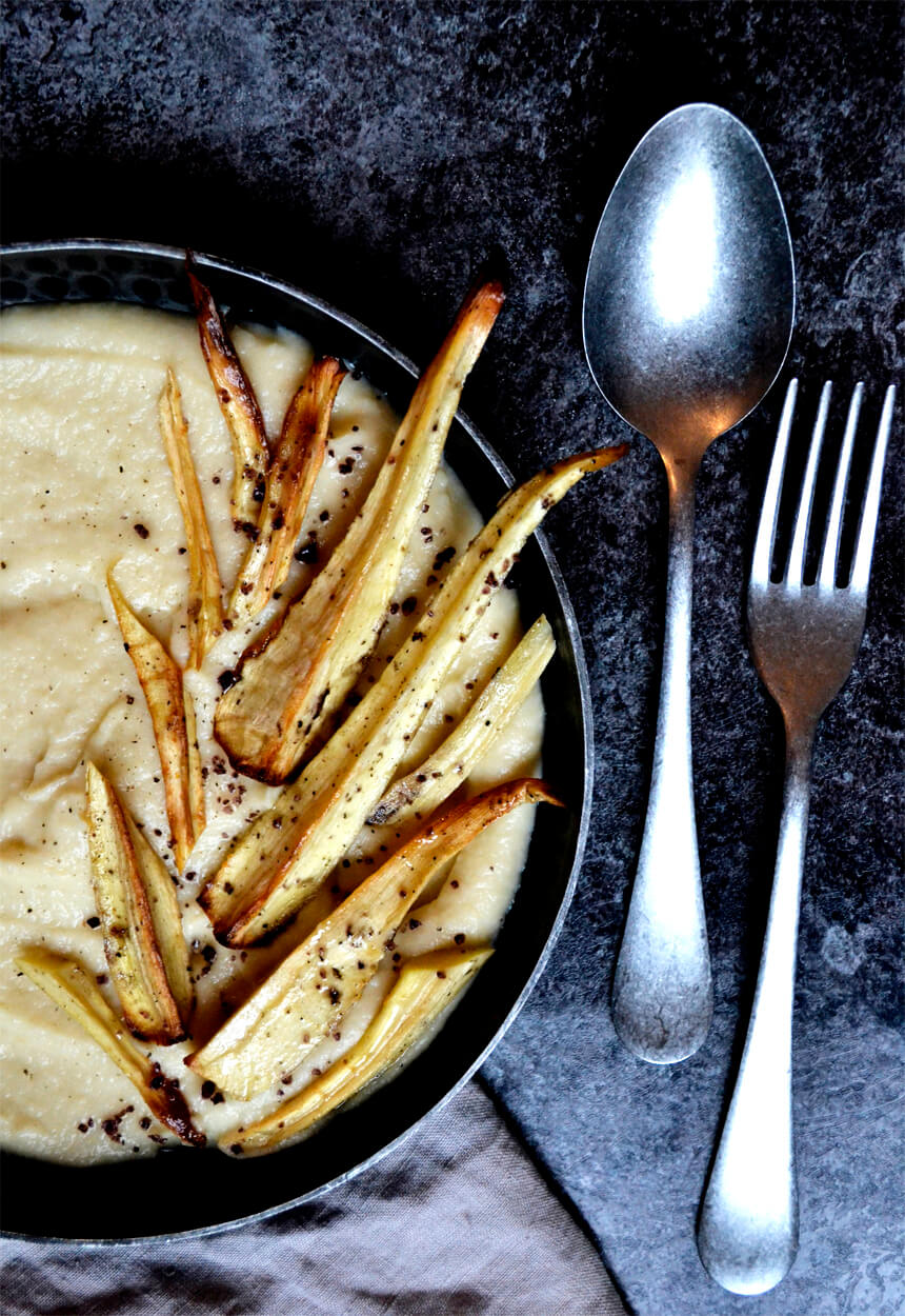 Crème de panais vegan