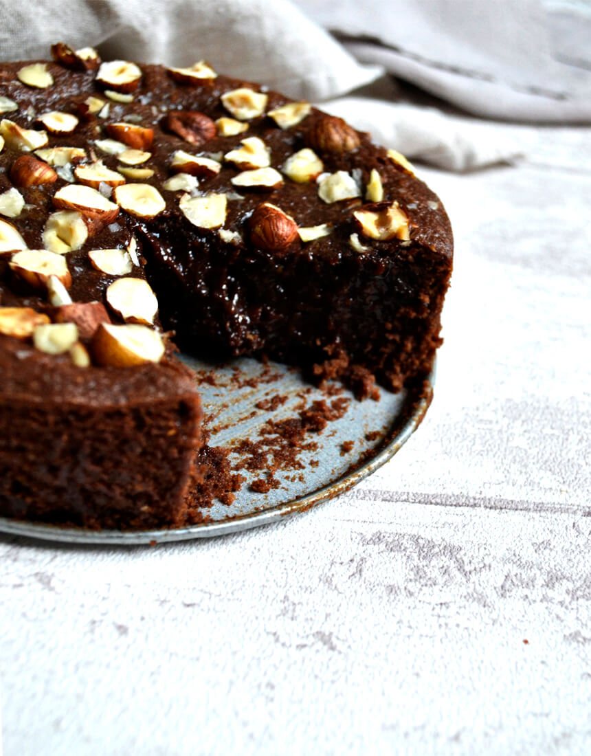 Gâteau fondant au Nutella