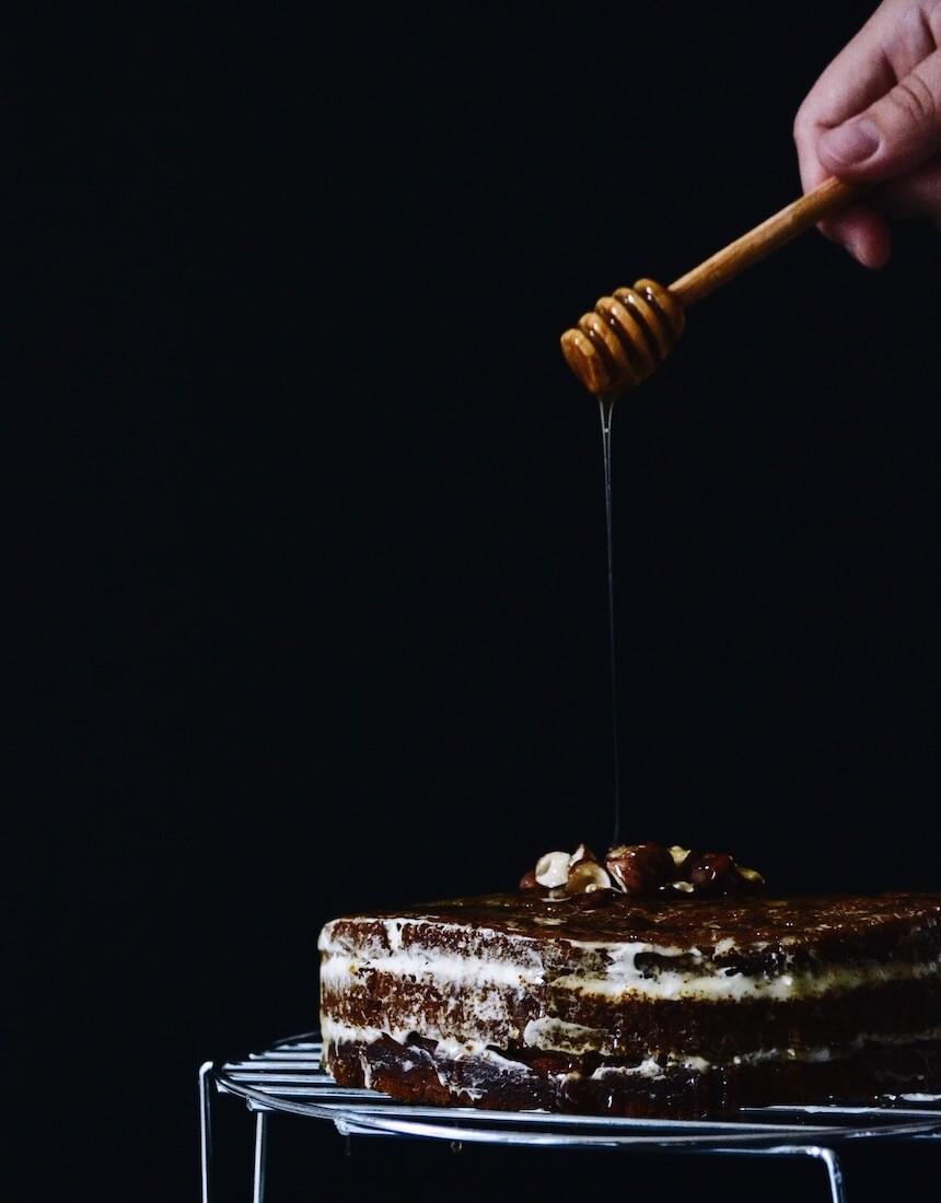 Layer cake d'automne au potimarron