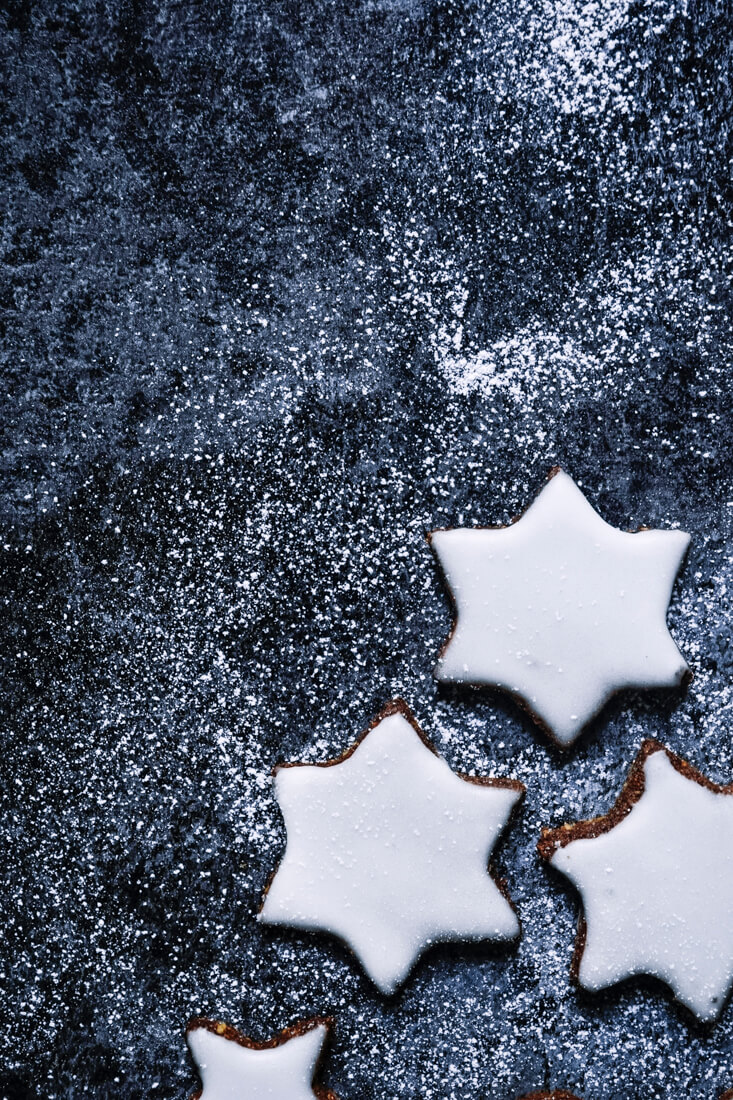 Biscuits étoiles de Noël