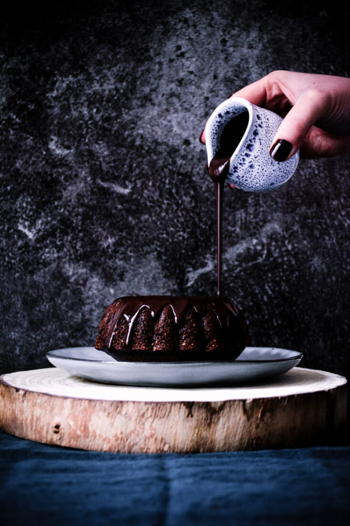 Gâteau bundt cake au chocolat