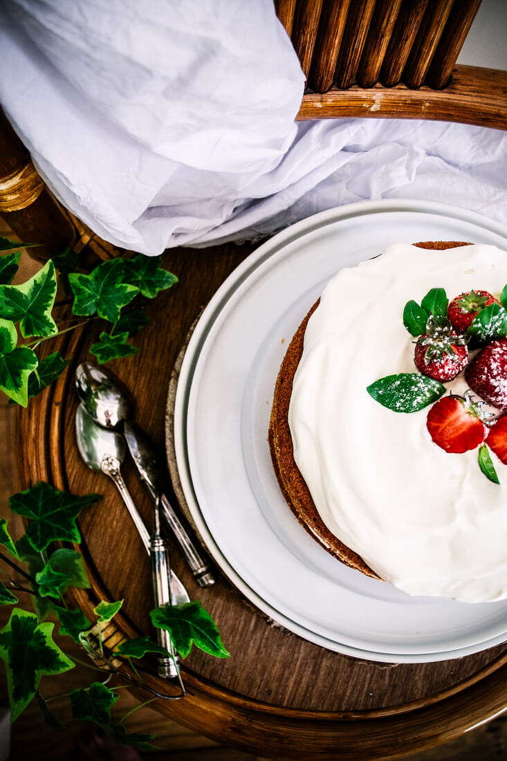 Gâteau aux fraises