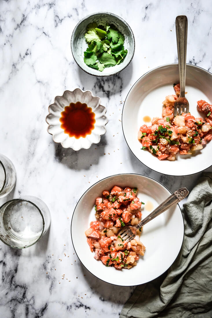 Tartare de poisson facile et rapide