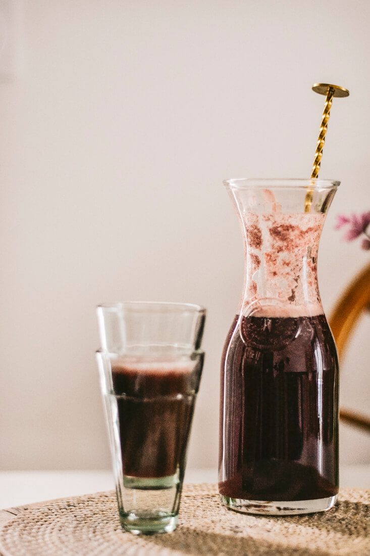 Jus de fruits sans sucre ajouté