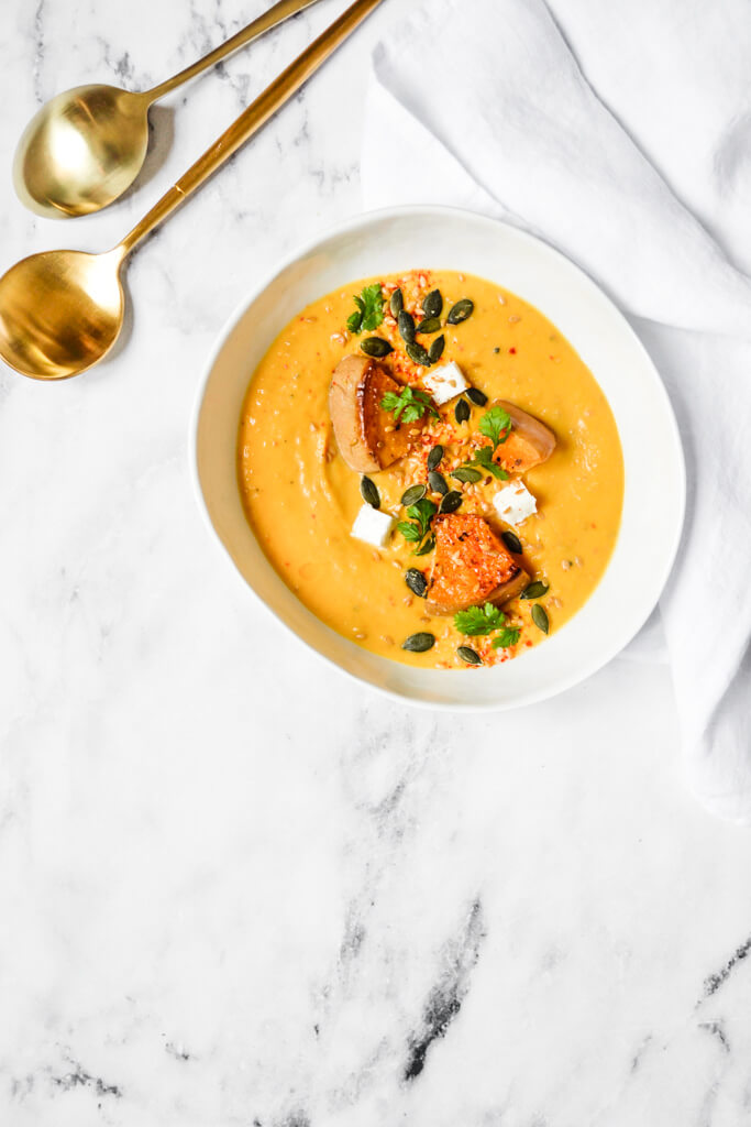 Purée de courge butternut facile et gourmande