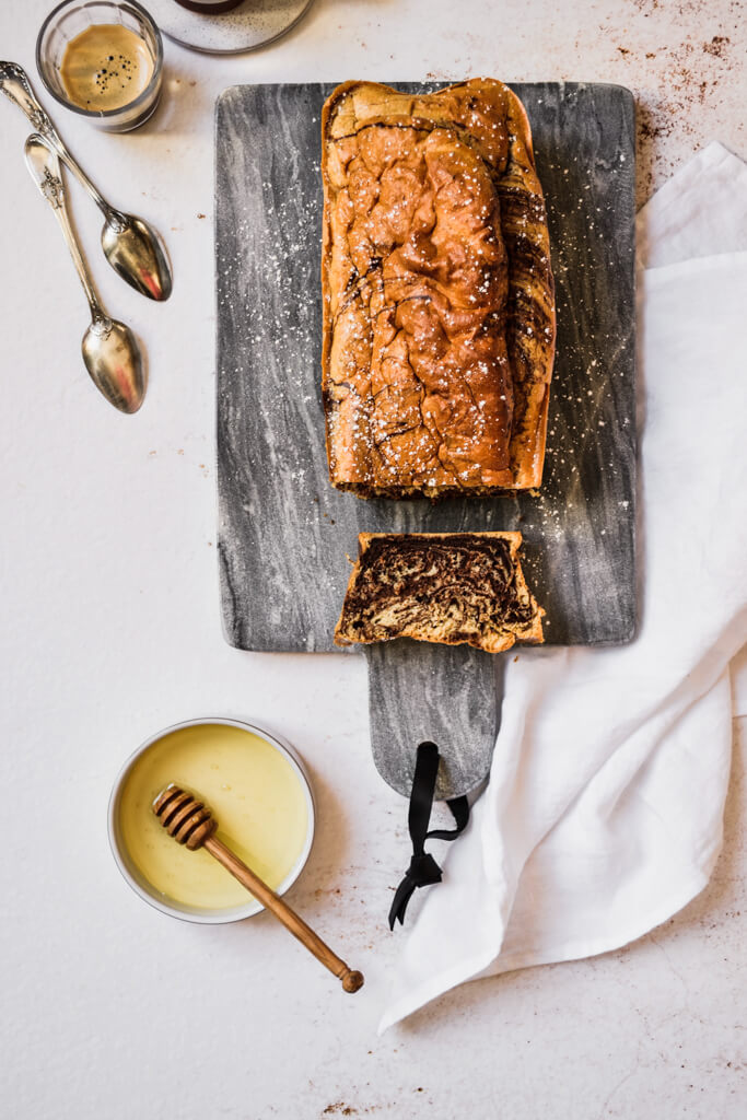 Cake marbré au cacao Weight Watchers
