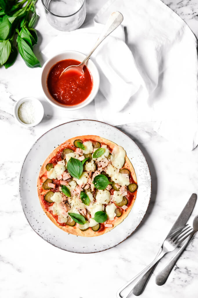 Pizza tomate jambon Weight Watchers