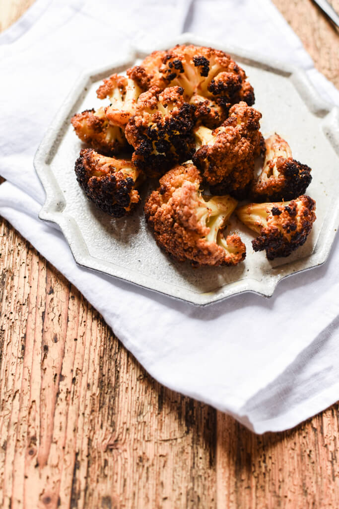 Chou-fleur vegan aux épices