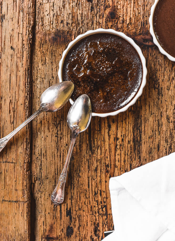 Crème brûlée facile au chocolat