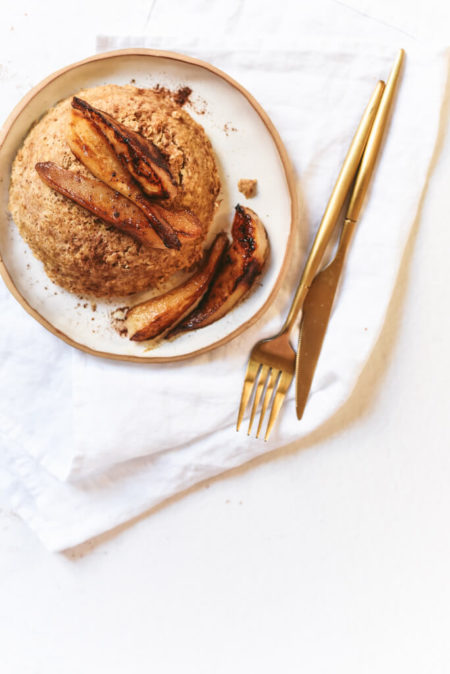 Bowl cake Weight Watchers à la compote - Weight Watchers
