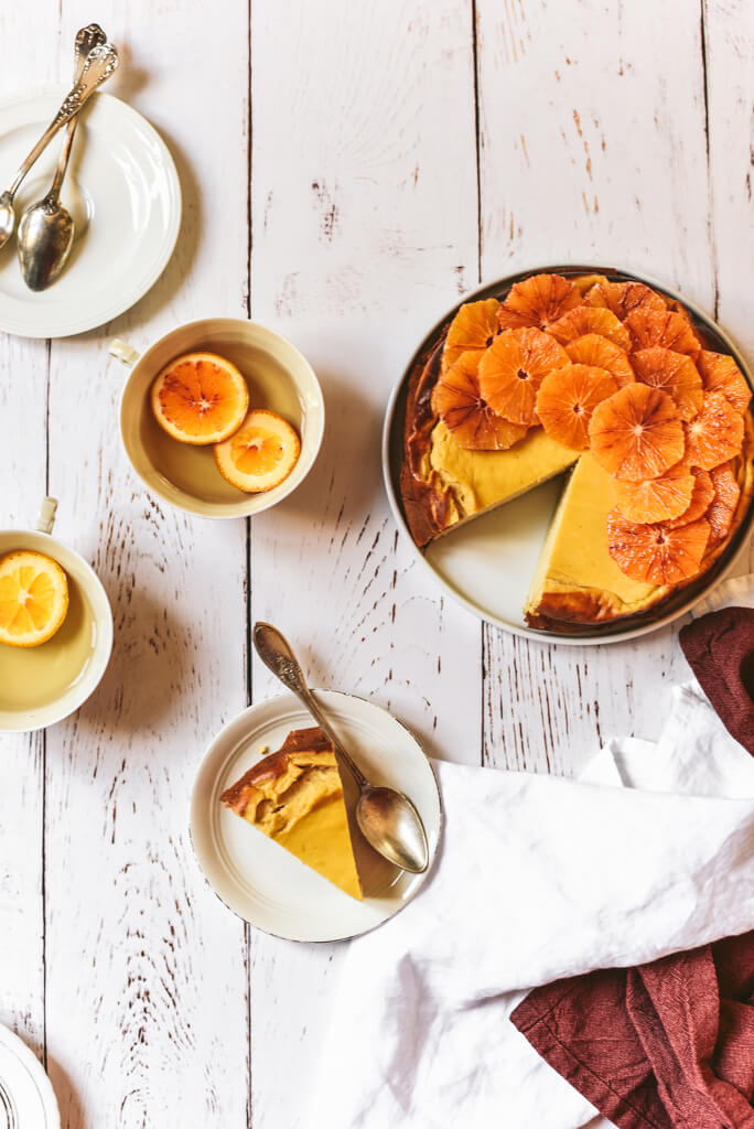 Cheesecake sans cream cheese Weight Watchers