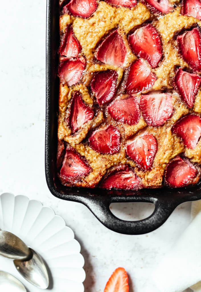 Gâteau Weight Watchers aux fraises facile
