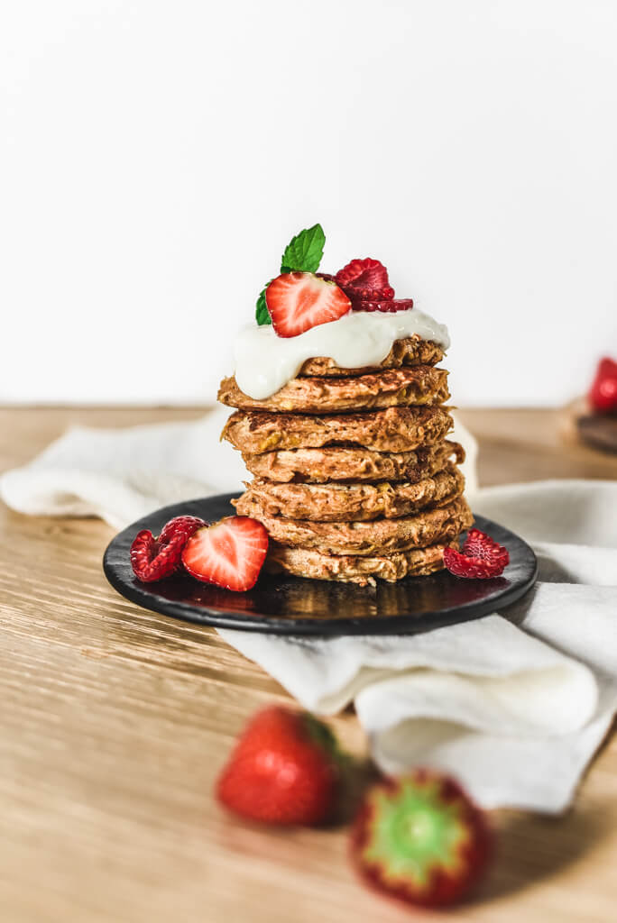 Pancakes pomme Weight Watchers sans sucre