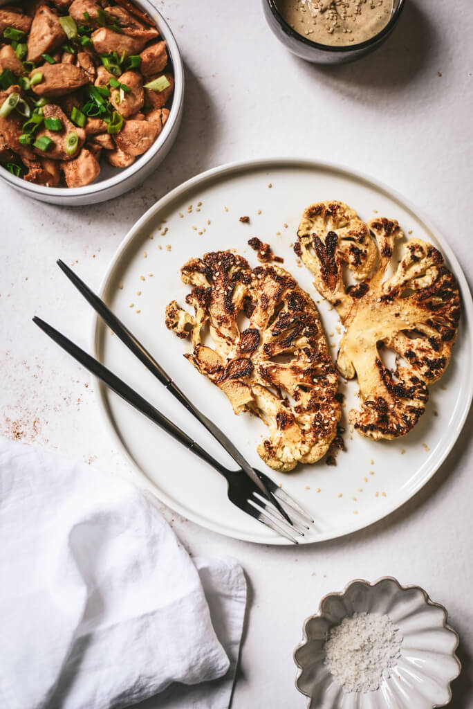 Poulet et chou-fleur