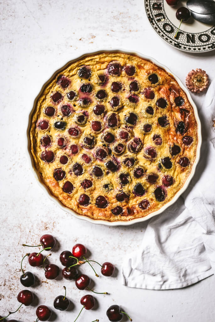 Clafoutis aux cerises équilibré