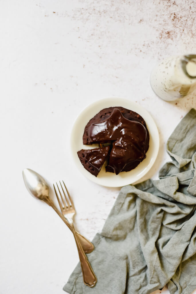Bowl cake minceur banane chocolat