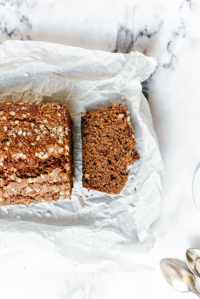 Cake maison au café