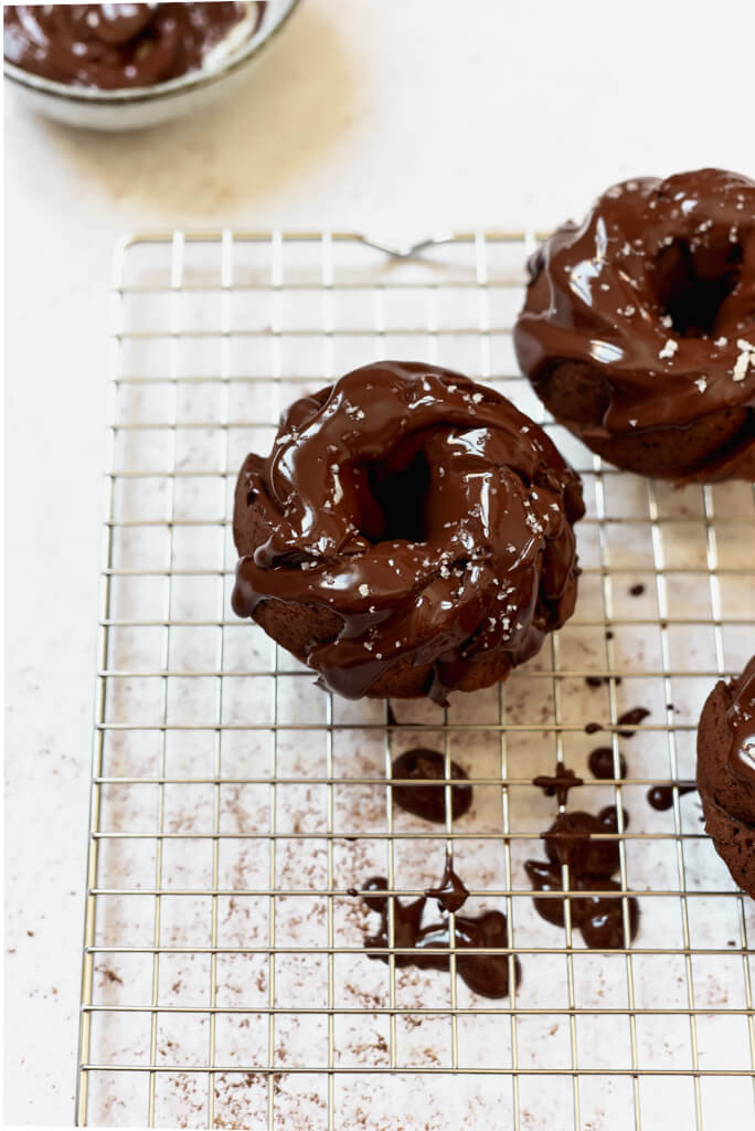 Bundt cakes banane chocolat